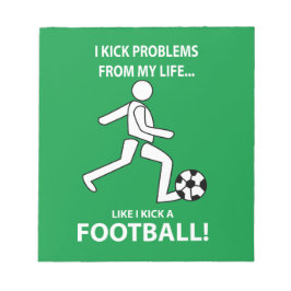 Bloc De Notas Entrenador deportivo de fútbol