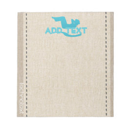 Bloc De Notas Entrenar Gimnasio Yoga Sport Linen Aspecto Añadir