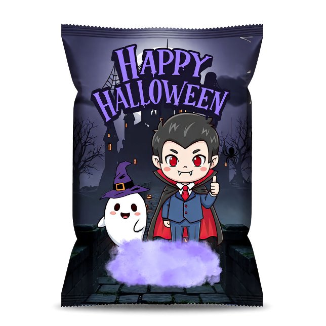 Bloc De Notas envolturas de bolsas de chips de Halloween de vamp (Subido por el creador)