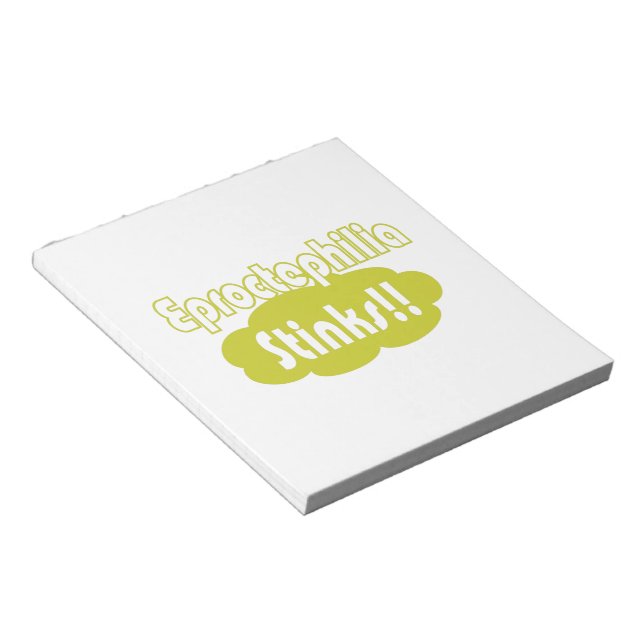 Bloc De Notas ¡¡Eproctophilia Apesta!! (Lado Derecho)