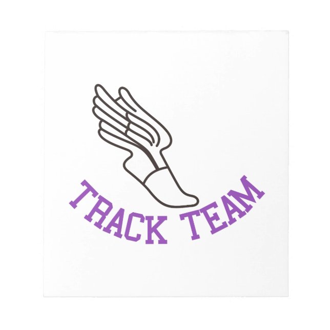 Bloc De Notas Equipo de pista (Frente)