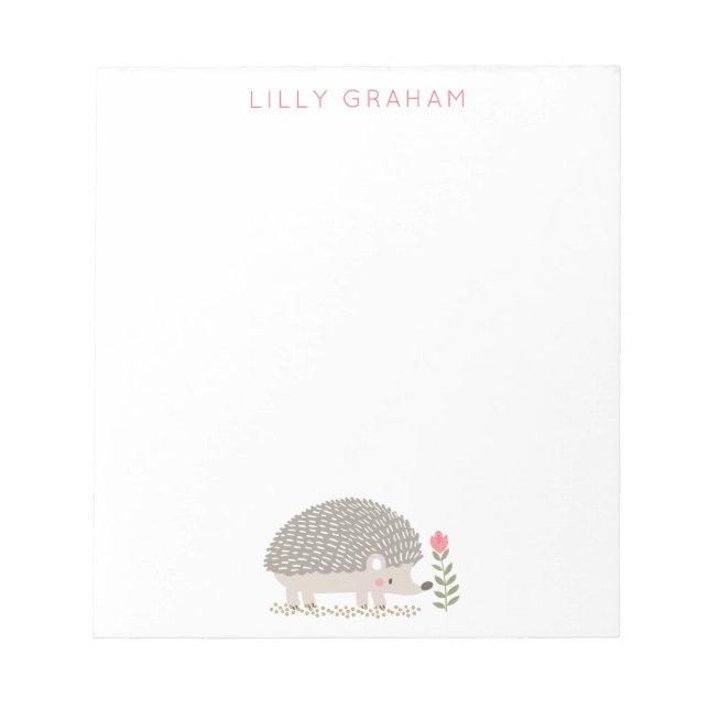 Bloc De Notas Erizo (Frente)
