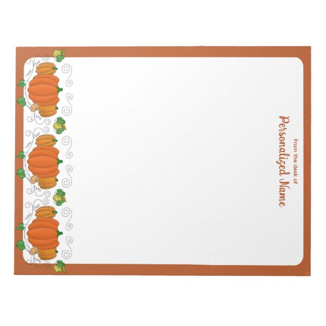 Bloc De Notas Es otoño - sin cola (Frente)