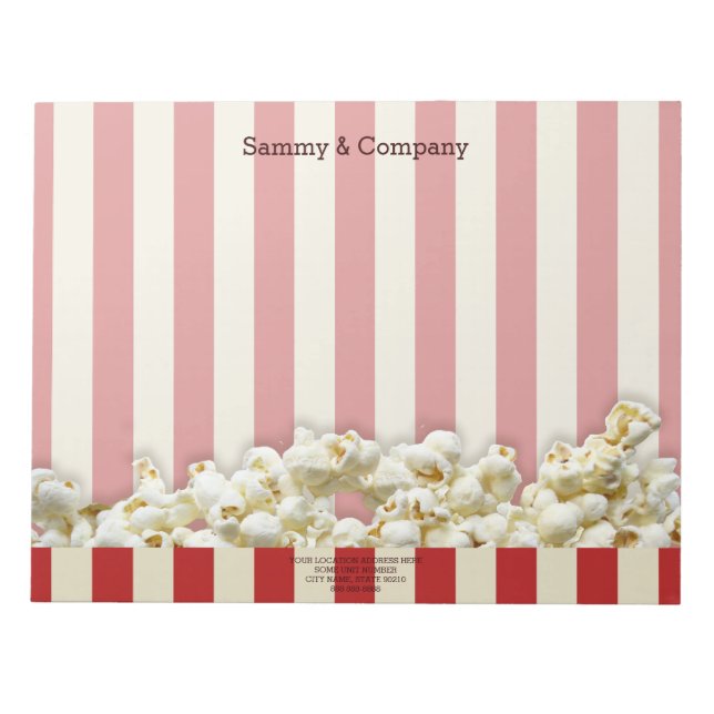 Bloc De Notas Es tu suministro Fiesta personalizado. (Frente)