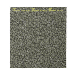 Bloc De Notas Escala Verde de Lizard Litter Liner