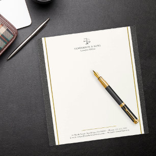 Bloc De Notas Escalas de profesionales de la abogacía de justici