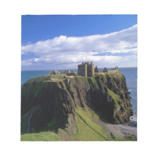 Bloc De Notas Escocia, Aberdeen. Castillo de Dunnotar.