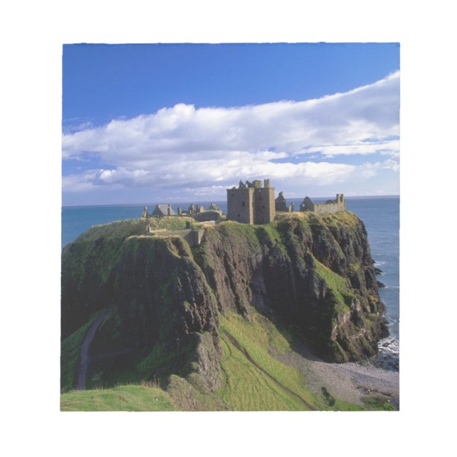 Bloc De Notas Escocia, Aberdeen. Castillo de Dunnotar. (Frente)