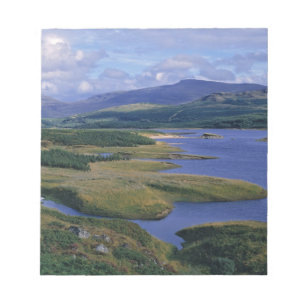 Bloc De Notas Escocia, Highland, Wester Ross, Loch Garry. Un