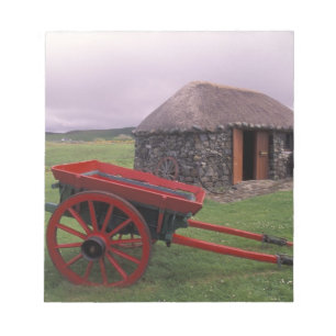 Bloc De Notas Escocia, Isla de Skye, Kilmuir. Paisaje rural