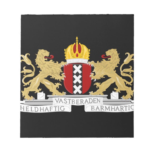 Bloc De Notas Escudo de Amsterdam (Frente)