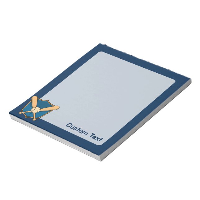 Bloc De Notas Escudo de béisbol (Lado Izquierdo)