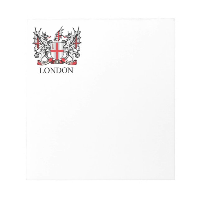 Bloc De Notas Escudo de Londres (Frente)