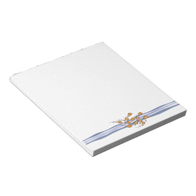 Bloc De Notas Escuela de Pescado - Notepad (Lado Derecho)