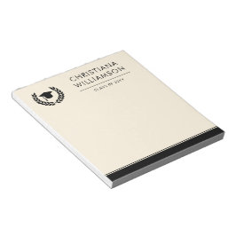 Bloc De Notas Escuela personalizada y graduación universitaria e