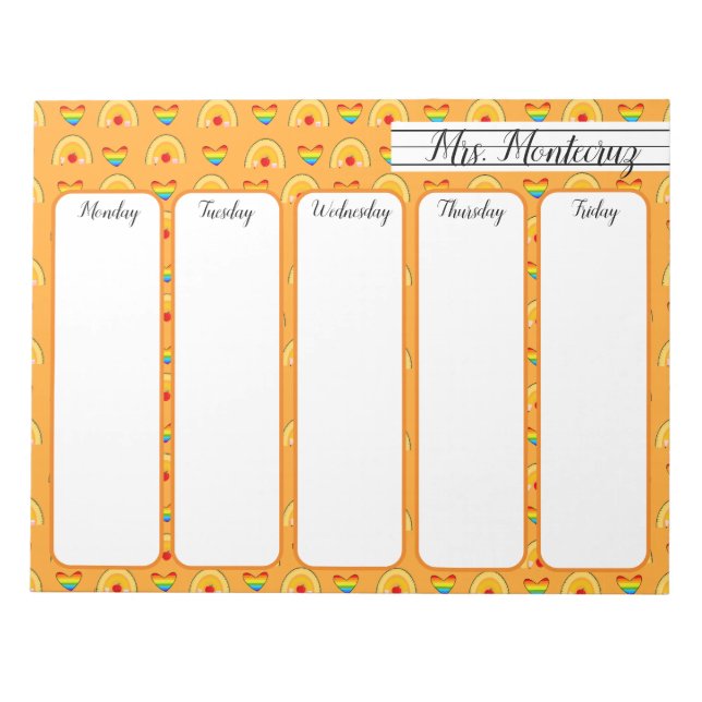 Bloc De Notas Escuelas de suministros escolares y escuelas de pa (Frente)