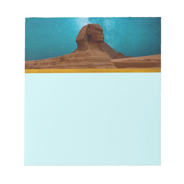 Bloc De Notas Esfinge: Egipto (Frente)