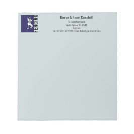 Bloc De Notas Esgrima