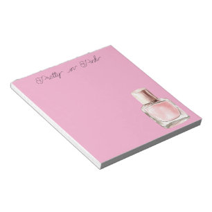 Bloc De Notas Esmalte de uñas Pretty in Pink