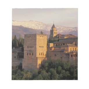 Bloc De Notas España, Granada, Andalucía La Alhambra,
