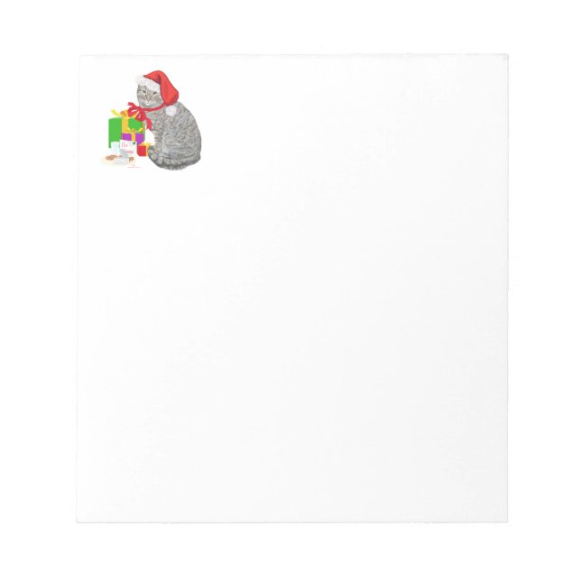 Bloc De Notas Esperando a Santa (Frente)