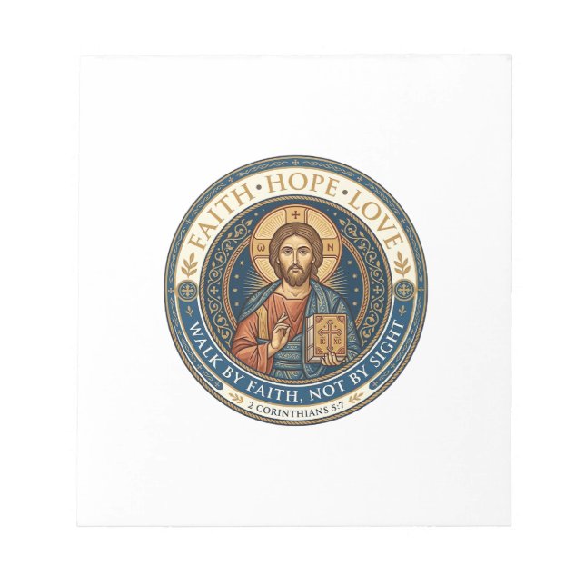 Bloc De Notas Espiritualidad contemplativa monástica de Jesús Gr (Frente)