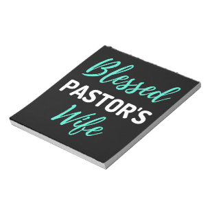 Bloc De Notas Esposa de Pastor Bendito