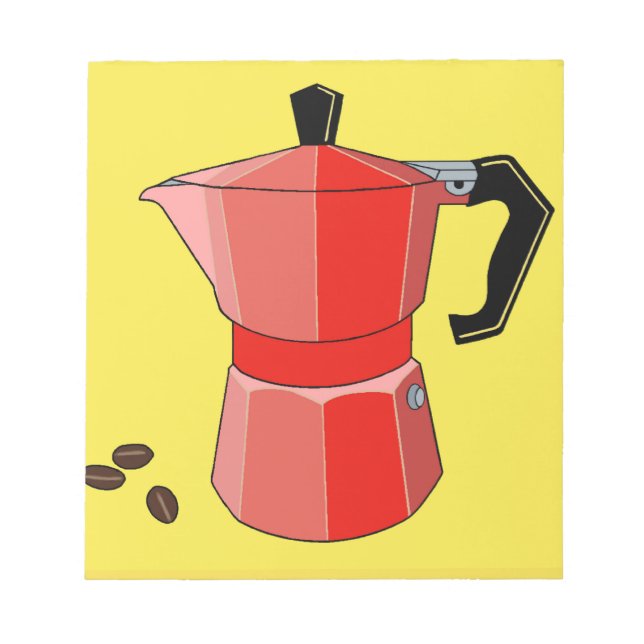 Bloc De Notas Espresso rojo arcoiris (Frente)