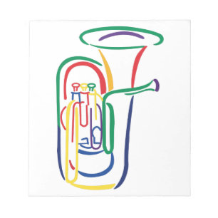 Bloc De Notas Esquema de la tuba