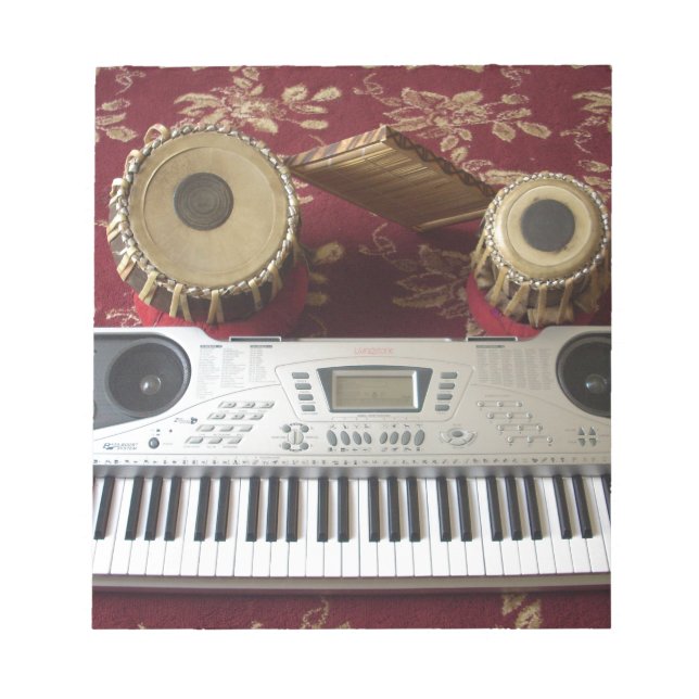 Bloc De Notas Esquina creativa: Tapiz musical (Frente)