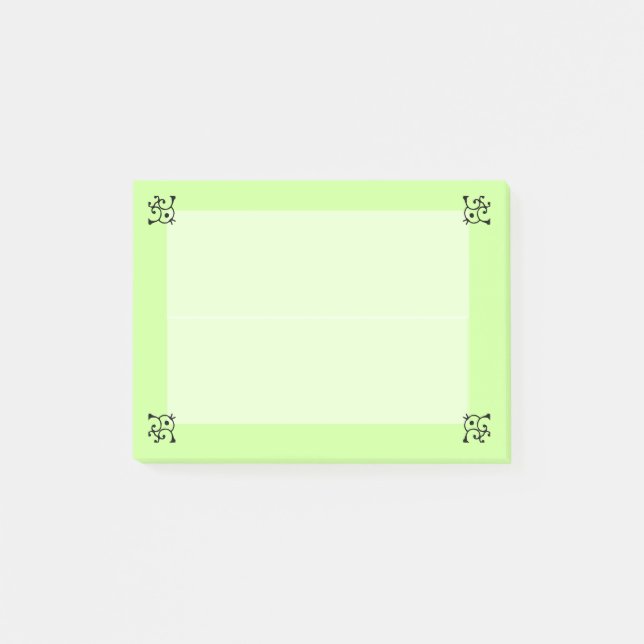 Bloc de notas - Esquinas de curvas (Anverso)