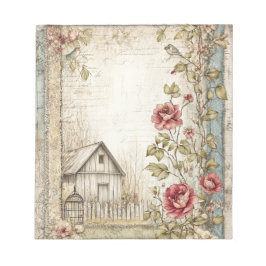 Bloc De Notas Estacionamiento de la casa de campo de la vieja ca