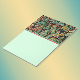 Bloc De Notas Estacionamiento Whimsey de Christmas Tree Forest