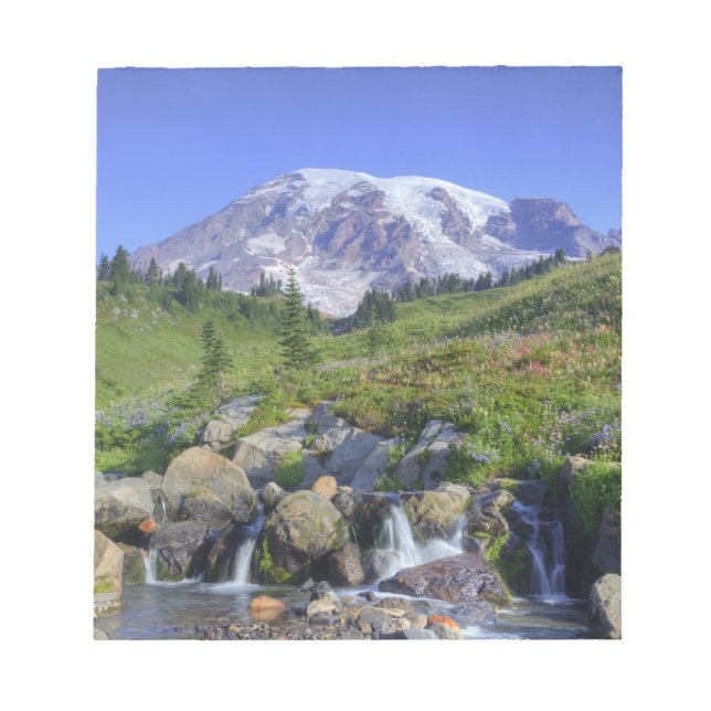 Bloc De Notas Estados Unidos, Washington, Monte Rainier NP, Mont (Frente)