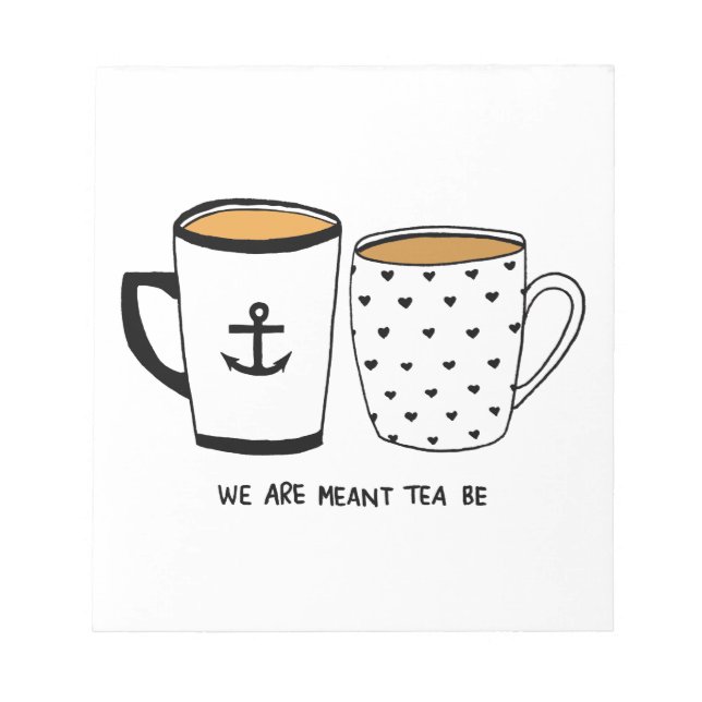 Bloc De Notas Estamos diciendo que el té sea (Frente)