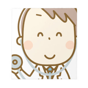 Bloc De Notas Estetoscopio del médico