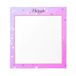 Bloc De Notas Estilo Femenino Brillante y Chic