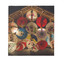 Bloc De Notas Estilo japonés de paraguas