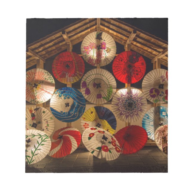 Bloc De Notas Estilo japonés de paraguas (Frente)