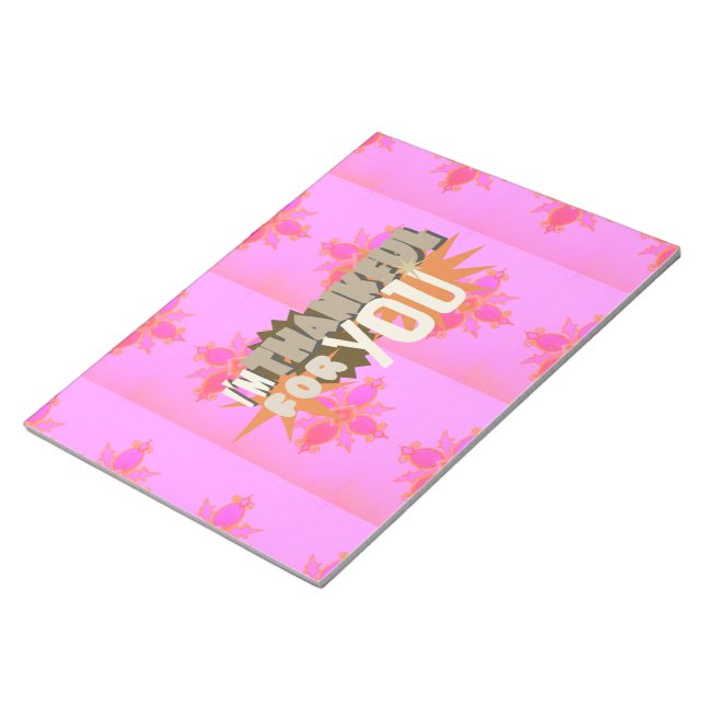 Bloc De Notas Estoy agradecido por ti: Una expresión sentida (Lado Derecho)