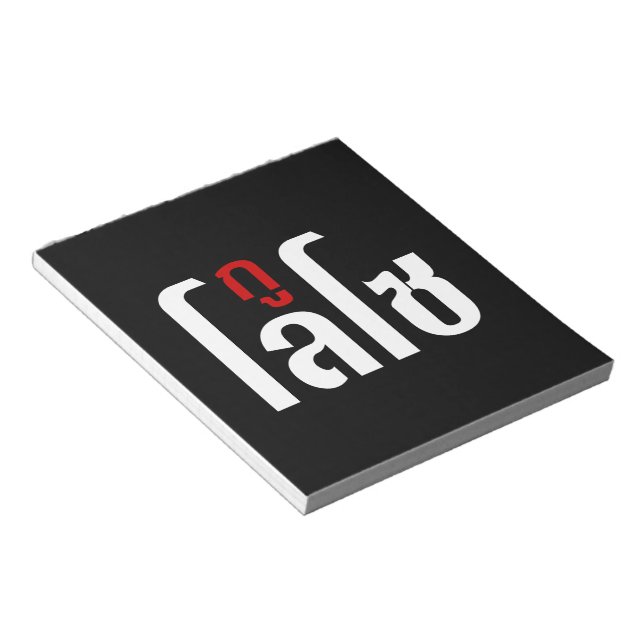 Bloc De Notas Estoy LOSO. Escritura En Tailandés. (Lado Derecho)