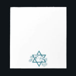Bloc De Notas Estrella de David<br><div class="desc">Estrella de David</div>