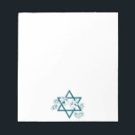 Bloc De Notas Estrella de David<br><div class="desc">Estrella de David</div>
