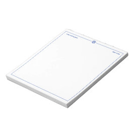 Bloc De Notas Estrella de David 5.5 x 6 pulgadas personalizada