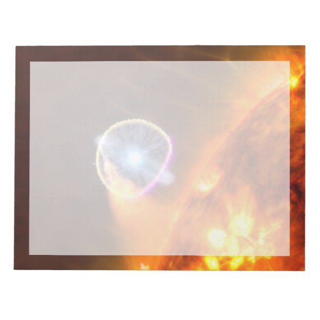 Bloc De Notas Estrella De Enano Blanco En Cygni V407 (Frente)