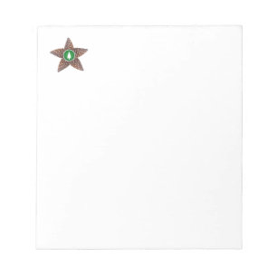 Bloc De Notas Estrella de Pinecones