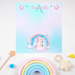 Bloc De Notas Estrellas acuáticas del personalizado Pastel y uni