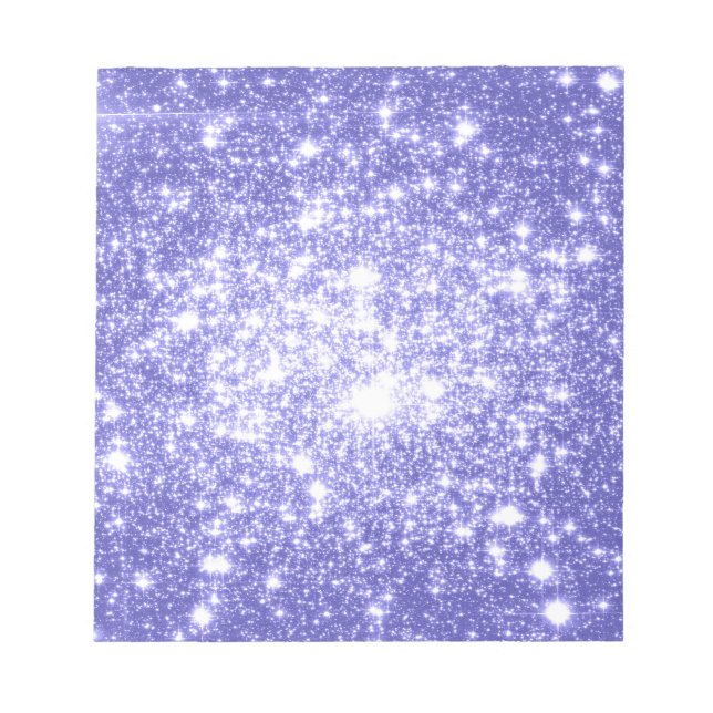 Bloc De Notas Estrellas de lavanda (Frente)