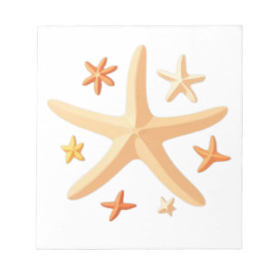 Bloc De Notas Estrellas de mar y las pequeñas