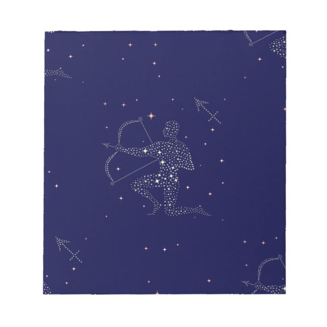 Bloc De Notas estrellas sagittarius (Frente)